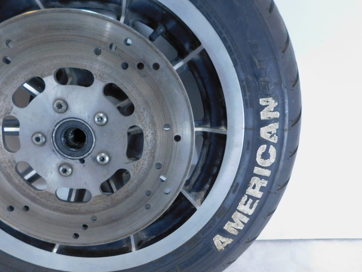 Harley Davidson EVO Tour Electra Glide Road King 10 Spoke Front Wheel Rim & Tire - C3 Cycle