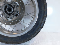 BMW F650GS G650GS & Dakar Sertao Spoked Laced Rear Wheel Hub Rim w/ Rotor & Tire - C3 Cycle