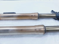 2012 12 Zero Motorcycle XU White Left/Right Front Wheel Fork Shock Leg Tubes - C3 Cycle