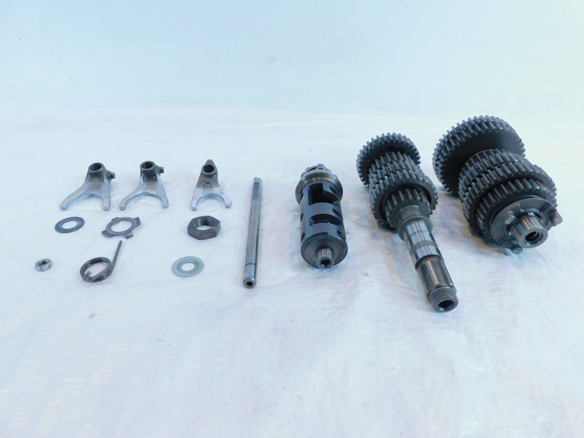 1986-1999 Yamaha Virago 1100 XV1100 Transmission Gears & Shift Drum w/ Forks - C3 Cycle