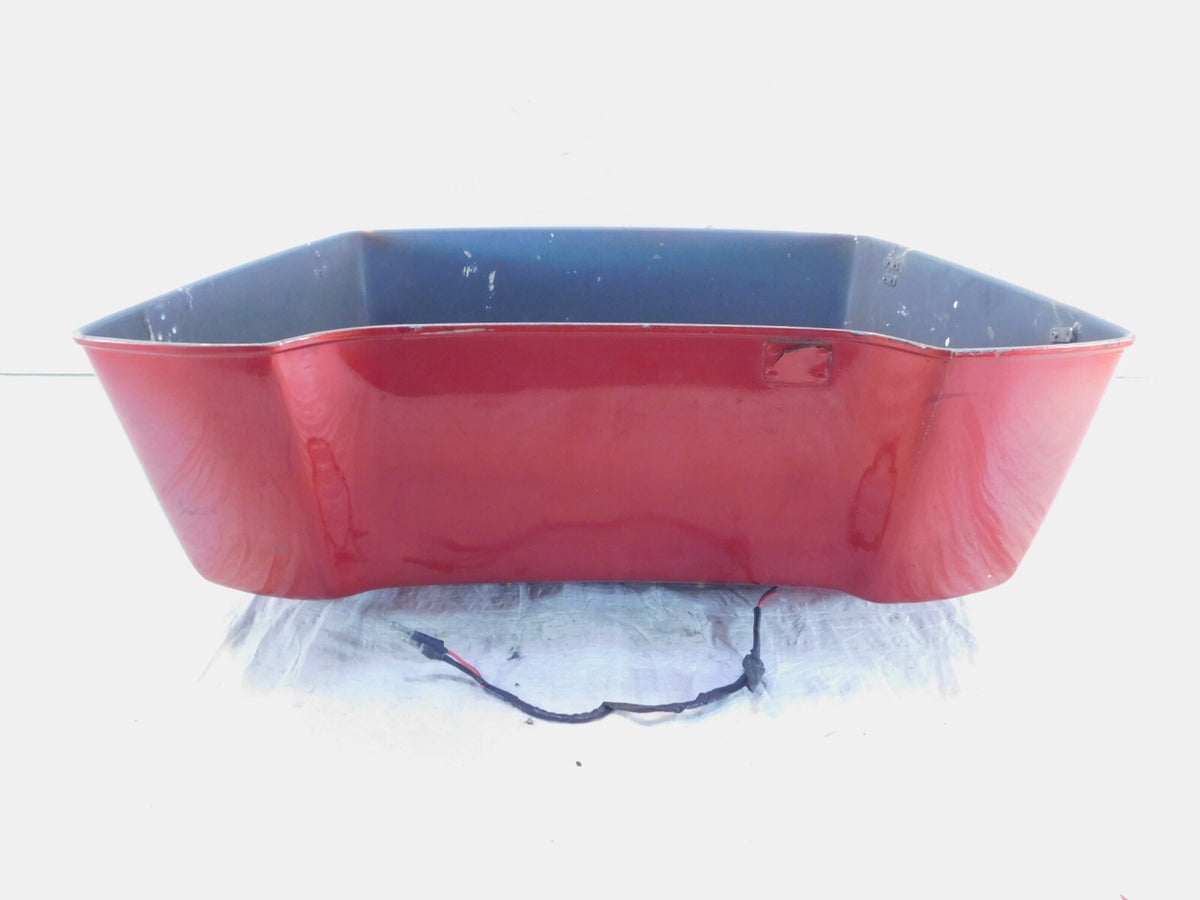 1986-1990 Harley Davidson Touring Tour Electra Glide Red Luggage Tour-Pak Bottom - C3 Cycle