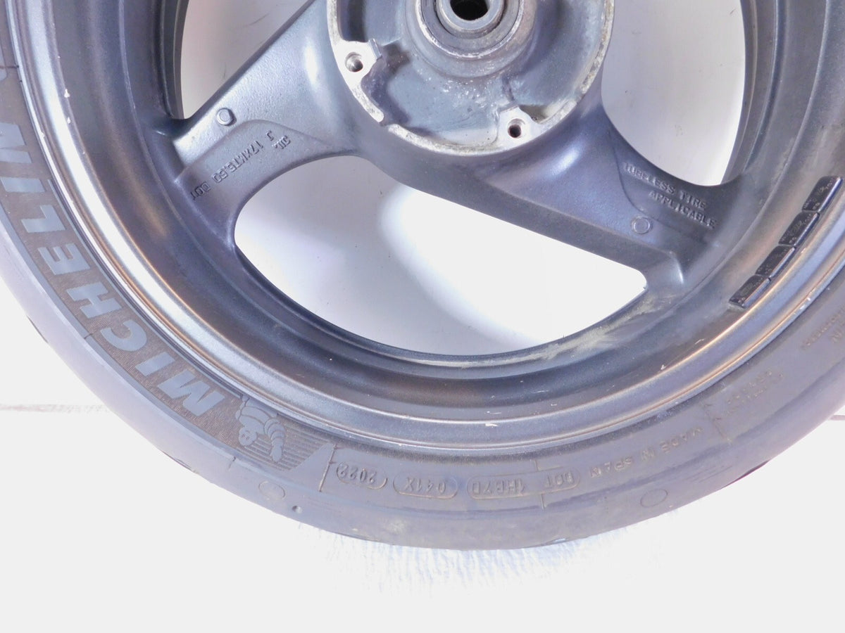 Honda VTR1000F Super Hawk Firestorm 1000 Rear Wheel Rim Rotor & Tire 17" x 5.50" - C3 Cycle