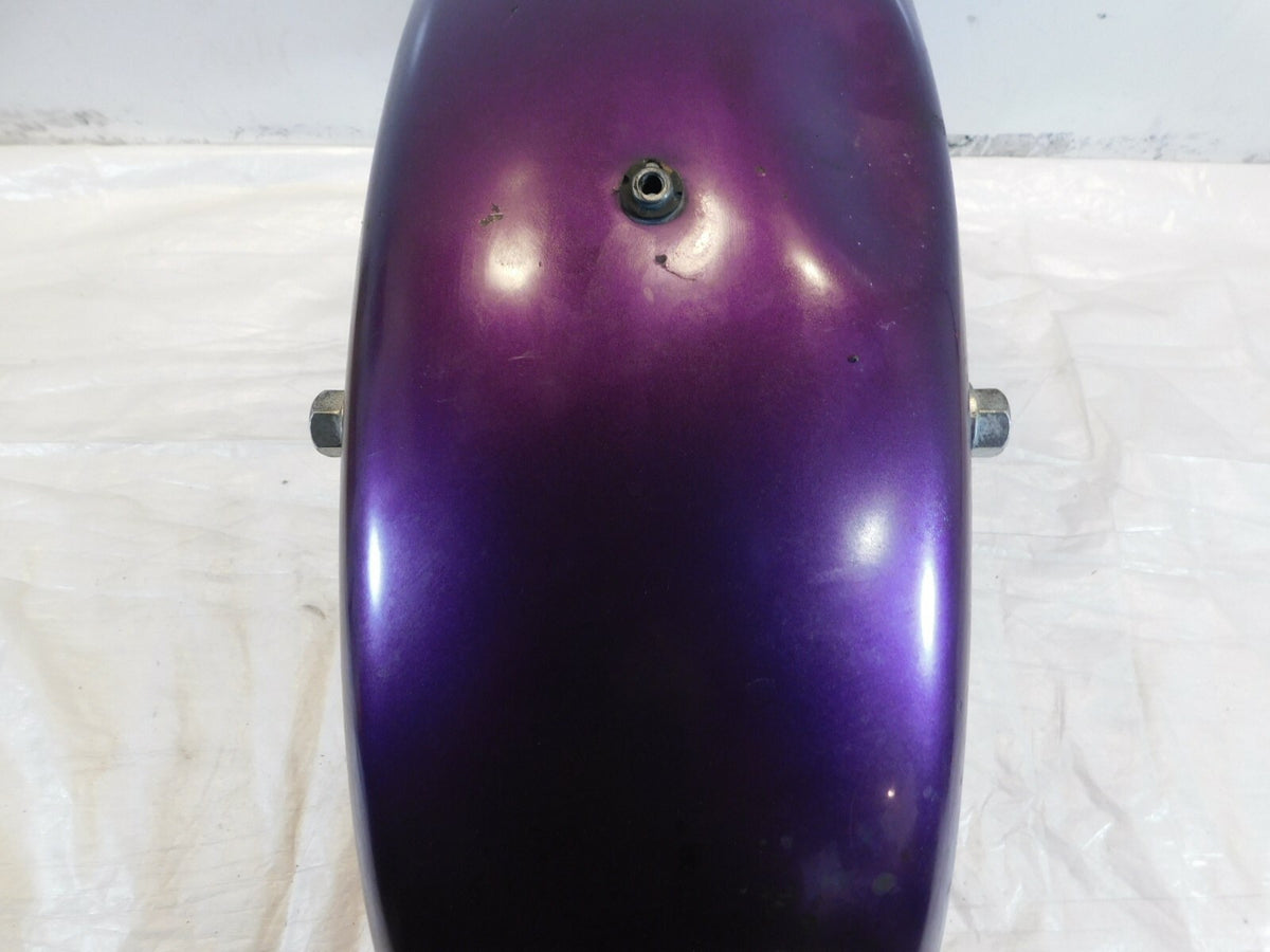 01-05 Harley Touring Road King & Electra Glide Purple Rear Wheel Fender - Dented