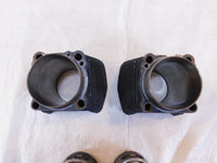 Pair Harley Davidson Sportster 1200 Black Engine Cylinder Barrel Jugs & Pistons - C3 Cycle