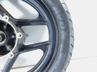 1986 & 1987 Kawasaki Ninja 1000 1000R ZX1000 GPZ Black Front Wheel Rim & Tire - C3 Cycle