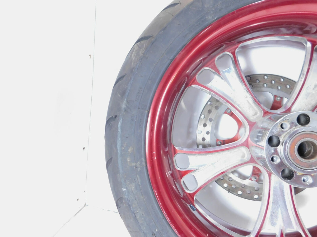 Harley Davidson Road Street & Electra Glide Rear Billet Rear Wheel Rim & Tire - C3 Cycle