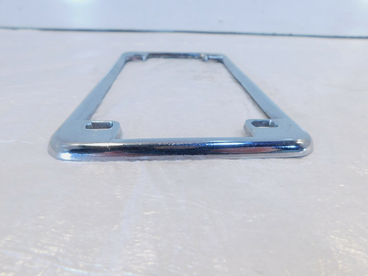 2003 Victory V92 Classic Cruiser Chrome Rear License Plate Bracket Trim Frame - C3 Cycle