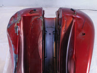 Dented Harley Dyna Wide Glide Super Glide Custom Fuel Gas Petrol Tank Reservoir - C3 Cycle