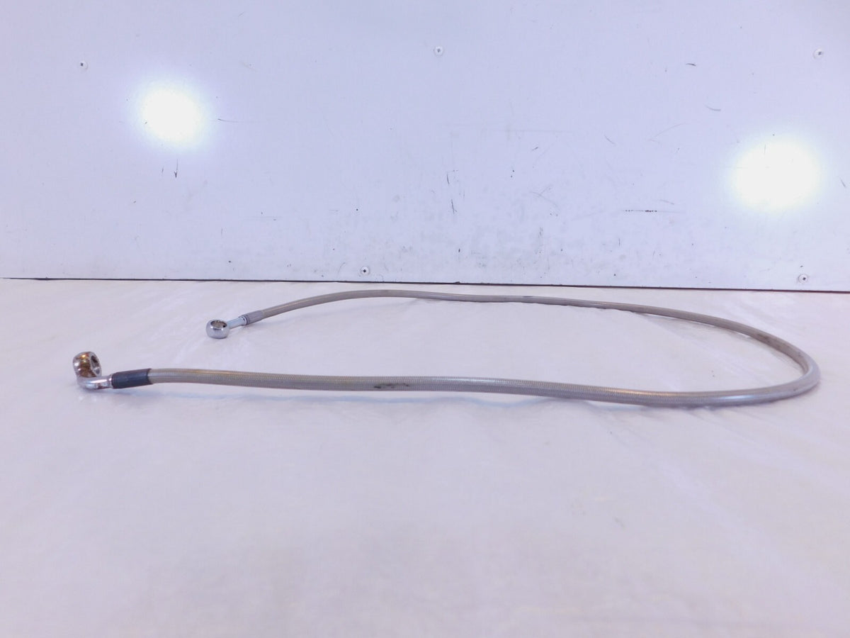 Harley Davidson Sportster 883 Hugger & 1200 Braided Front Brake Line Hose - C3 Cycle
