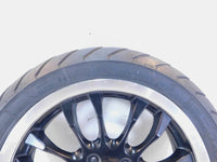 Piaggio Vespa Sprint 50 125 150 Black Spoked Front Wheel Rim w/ Tire 12x3 - C3 Cycle