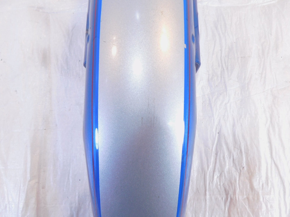 Harley Davidson Sportster 883 & 1200 & Dyna Silver Blue Front Wheel Cover Fender - C3 Cycle