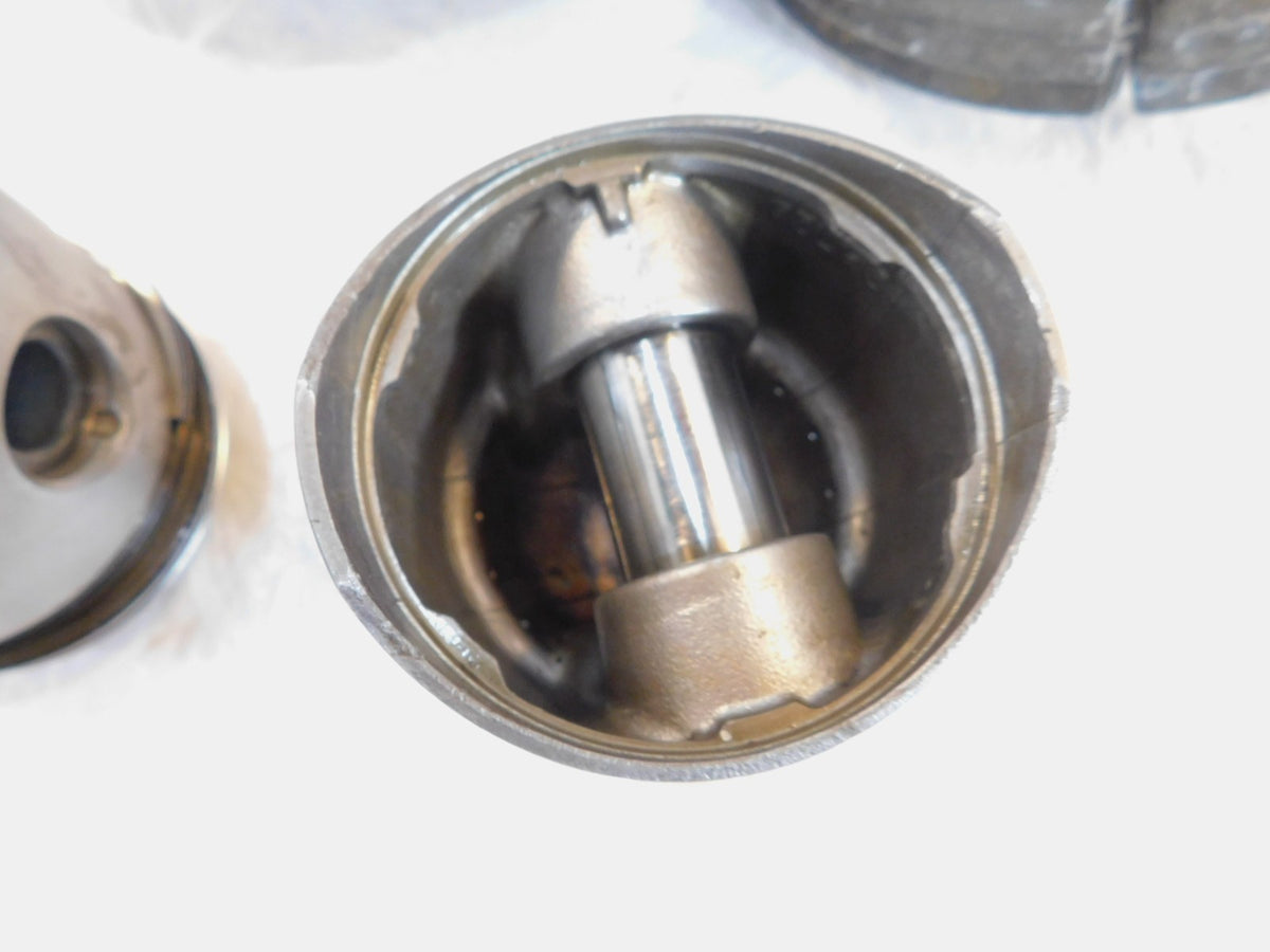 BMW Airhead R60 R60/5 Silver Engine Motor Cylinder Barrel Jugs w/ Pistons - C3 Cycle