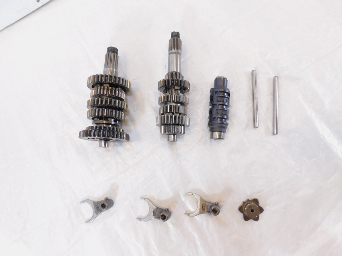 Indian Scout Bobber & 1200 Transmission Gears & Shifter Drum & Fork Assembly - C3 Cycle