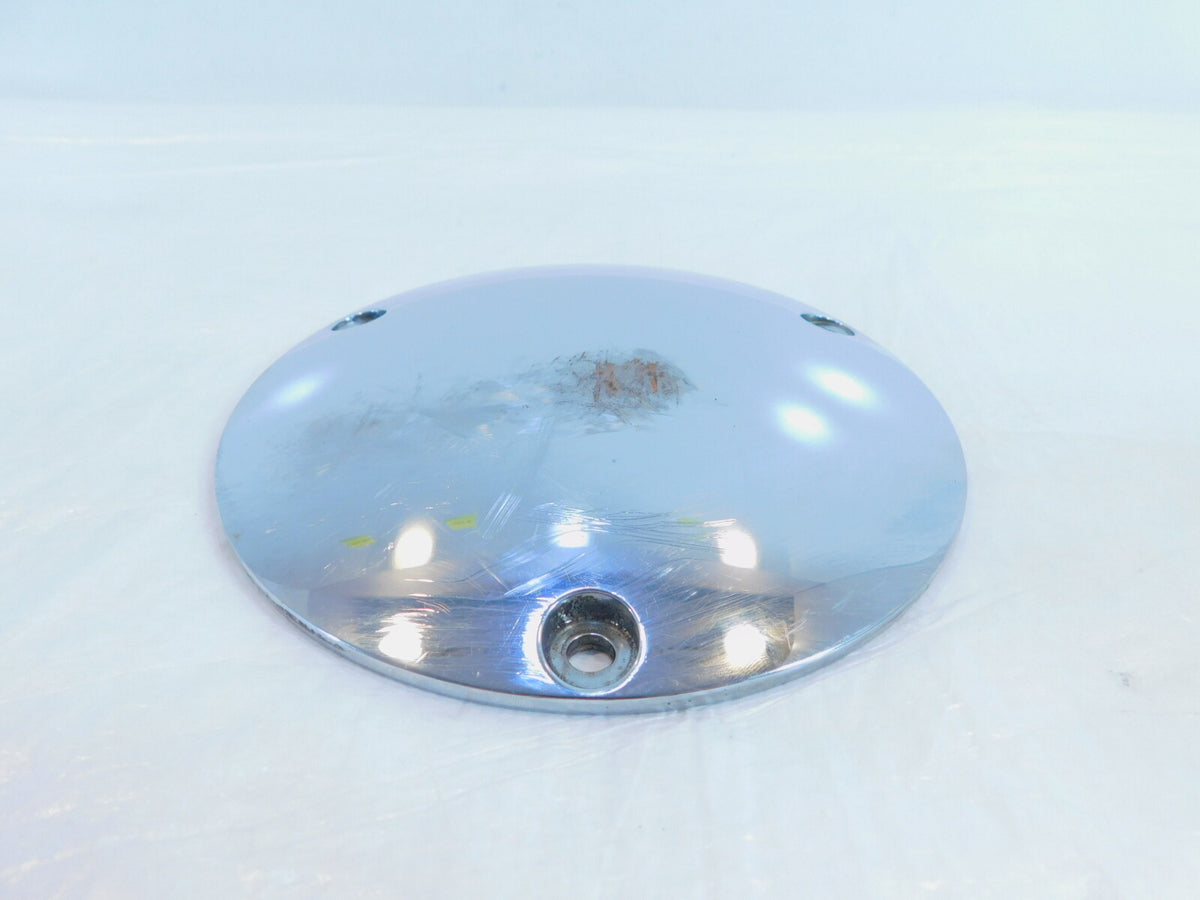 Harley Davidson Evo Touring Softail Dyna & FXR Chrome Derby Clutch Cover 3 Hole - C3 Cycle