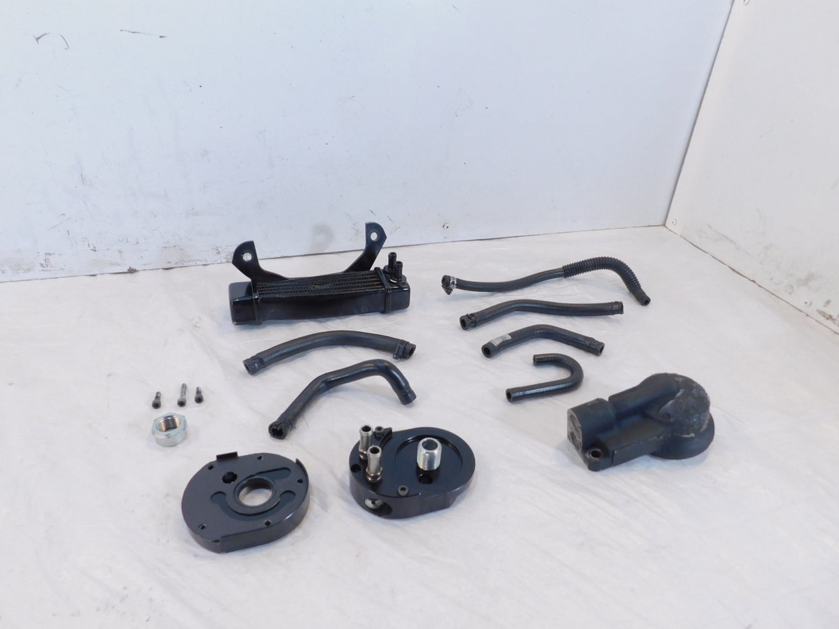 Harley Davidson EVO Touring Electra Glide Motor Oil Filter Mount & Cooling Kit - C3 Cycle