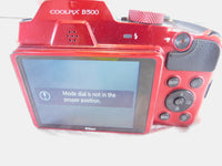 Nikon Coolpix B500 Digitial Bridge Camera 40x Optical Zoom ED VR 16MP -For Parts - C3 Cycle