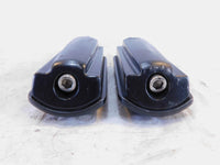 Harley Davidson FXR Dyna Sportster & Softail Black Front Footrest Footpeg Pegs - C3 Cycle
