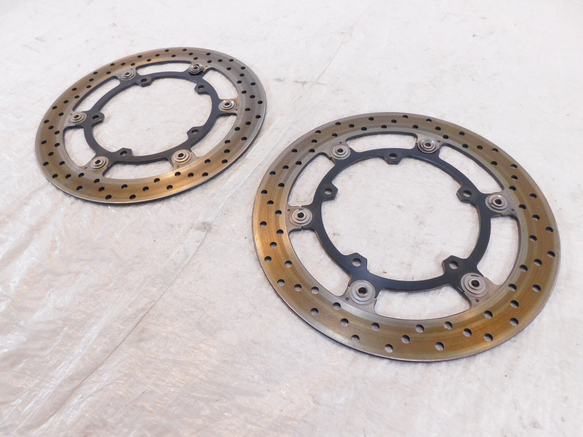 Pair 2022-2024 Yamaha YZFR7 YZF-R7 R7 Front Left/Right Wheel Brake Disc Rotors - C3 Cycle