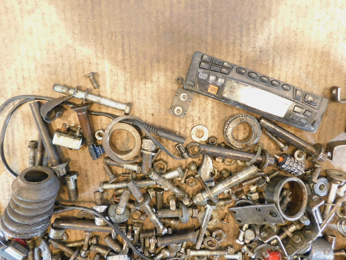 1989 89 Harley Touring Electra Glide Classic FLHTC Nut & Bolts Parts Box Lot - C3 Cycle