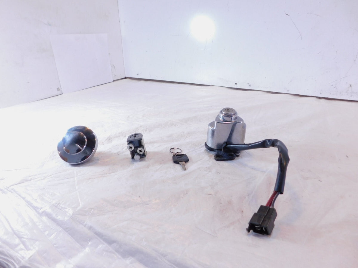 Honda VTX1300 VTX1300C VTX1300R VTX1300S VTX1300T Ignition Switch Lock Set & Key - C3 Cycle