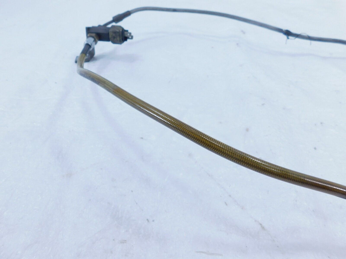 Harley Davidson Softail Custom & Night Train Rear Brake Caliper Line Hose Pipe - C3 Cycle