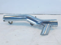 Harley Softail Fat Boy & Blackline Chrome Rear Exhaust Pipe Cover Heat Shield - C3 Cycle