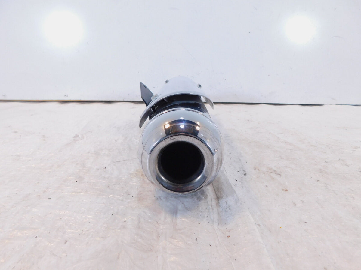 Royal Enfield Meteor 350 Euro 5 Chrome Rear Exhaust System Muffler Pipe & Shield - C3 Cycle