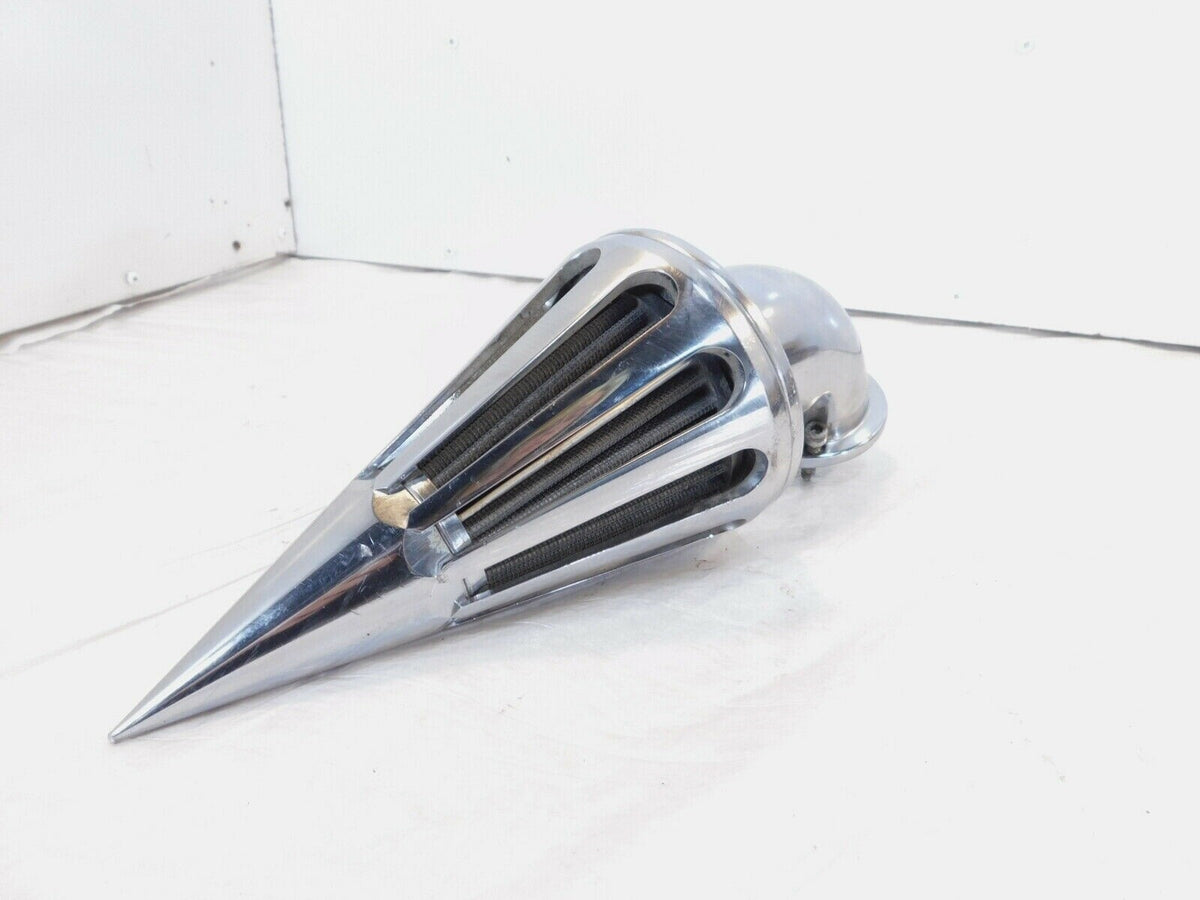Harley Davidson Twin Cam Dyna & Softail Chrome Spike Air Cleaner Intake Filter