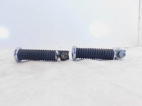 Harley Davidson FXR Dyna Sportster & Softail Black Rubber Footpegs Footrests - C3 Cycle