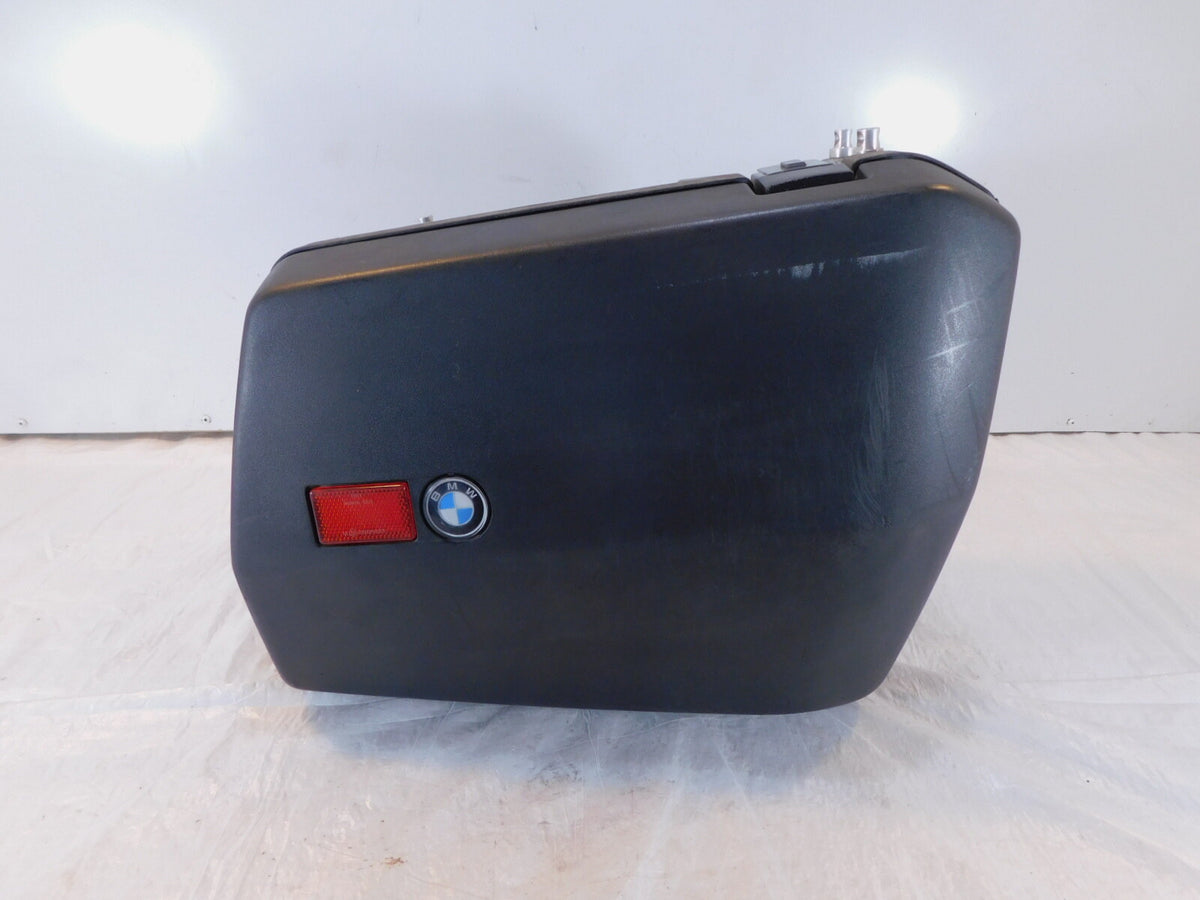 1984-1989 BMW K100RS Black Right Rear Integral Case Saddlebag Luggage Holder Box - C3 Cycle