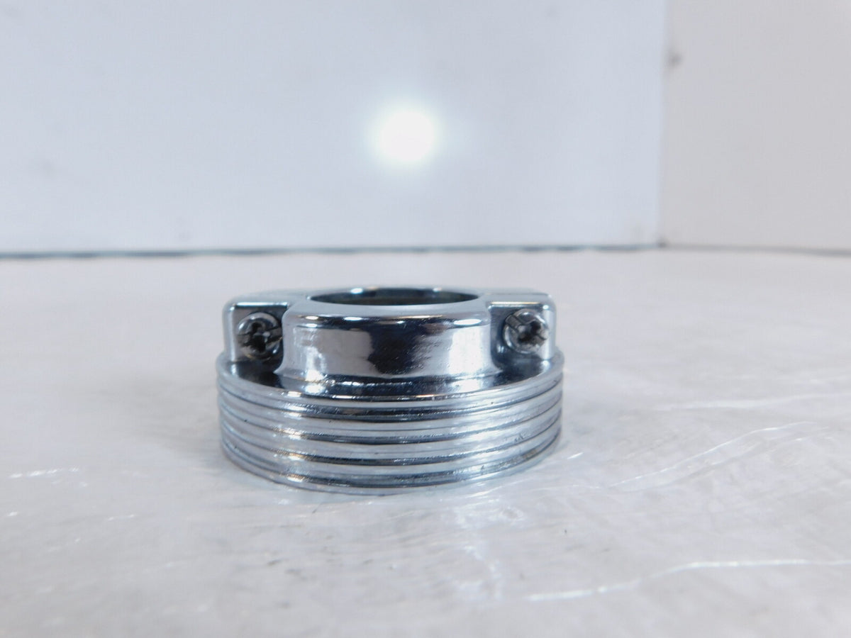 Harley Davidson Sportster Dyna & FXR 1" Chrome Handlebar Throttle Cable Clamp - C3 Cycle