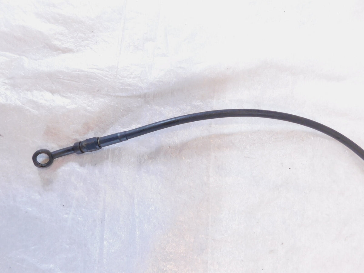 1977 77 Honda CB550 CB550K 550 Black Front Brake Master Cylinder Hose Line - C3 Cycle