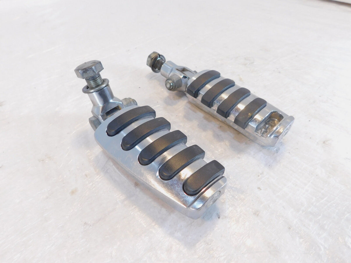 Harley Davidson Electra Glide & Road King Chrome Highway Peg Footrest Footpegs - C3 Cycle