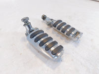 Harley Davidson Electra Glide & Road King Chrome Highway Peg Footrest Footpegs - C3 Cycle
