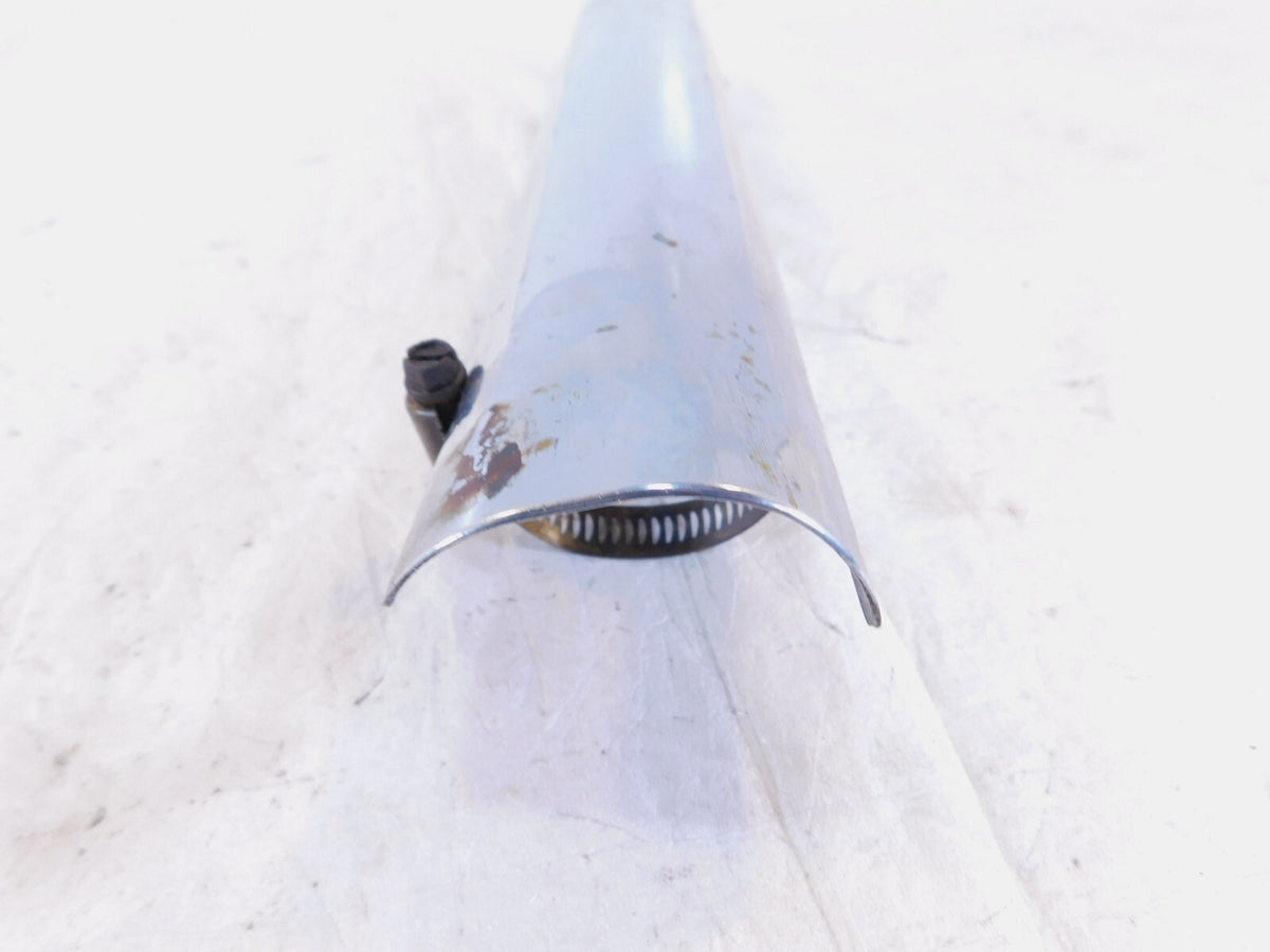 Harley Touring Electra Glide & Road King Bottom Exhaust Pipe Heat Shield Cover - C3 Cycle