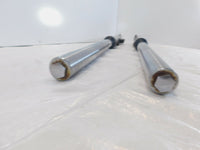 1992-1993 Honda VT1100 Shadow 1100 Silver Front End Suspension Fork Leg Shocks - C3 Cycle