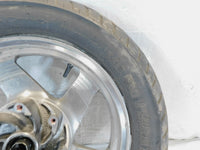 1999-2001 Kawasaki Vulcan 1500 VN1500 Nomad Cast Silver Front Wheel Rim & Tire - C3 Cycle