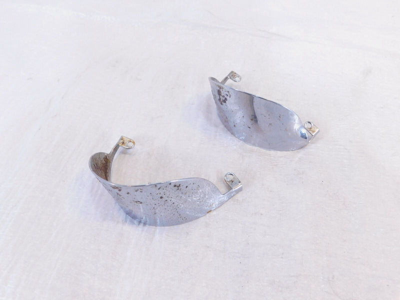 Harley Softail & Touring Front or Rear Chrome Turn Signal Indicator Cover Visors