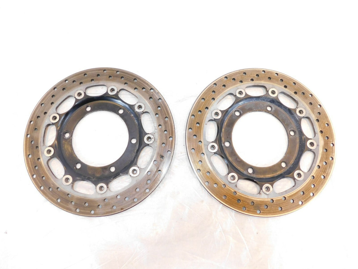 Triumph Daytona Speed Triple & Trophy 900 1200 Front Wheel Disc Brake Rotors - C3 Cycle