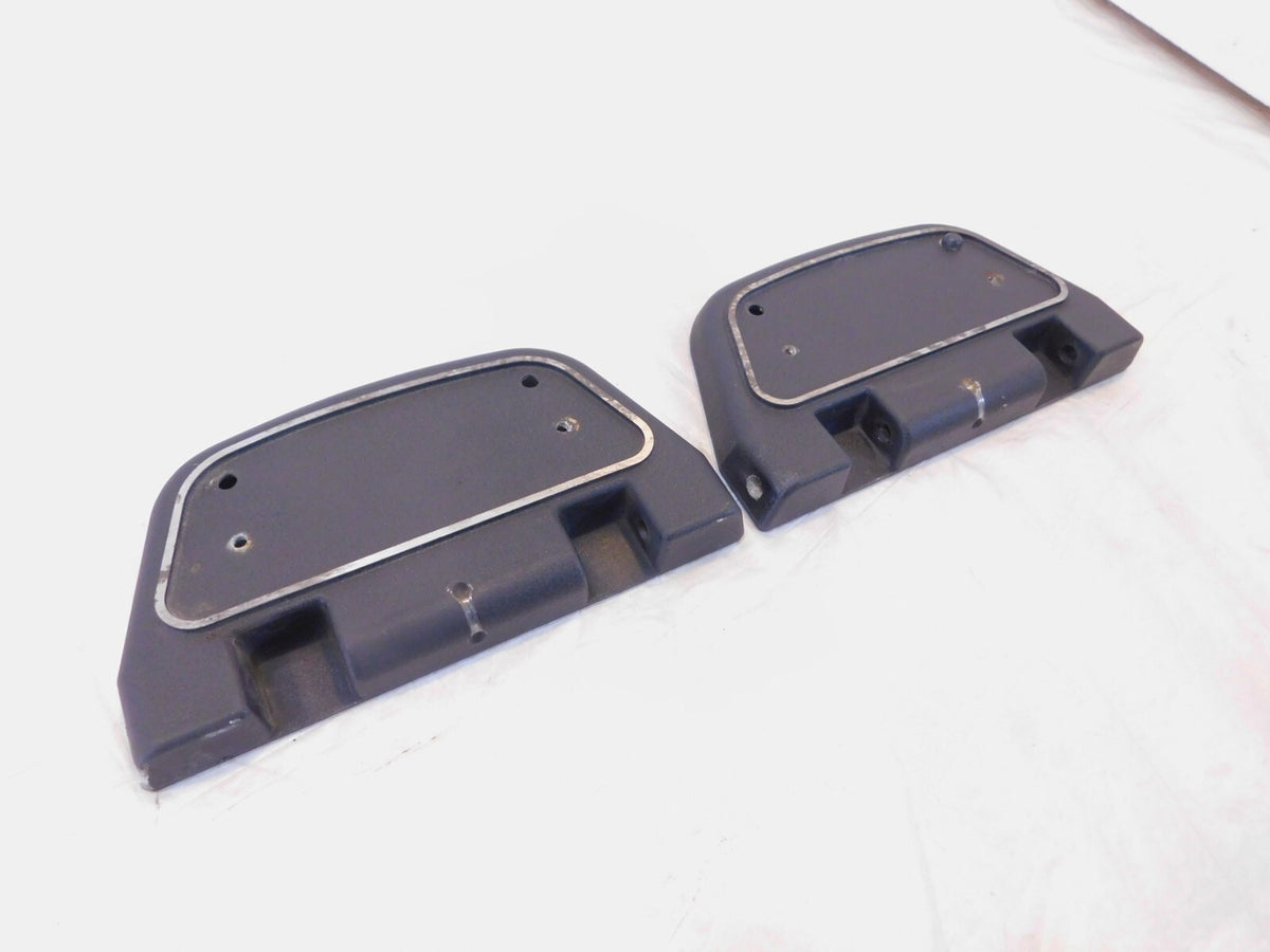 Harley Road King Electra Glide Left Right Passenger Footrest Footboards Bottoms - C3 Cycle