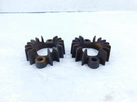 1976 76 Moto Guzzi Convert I V1000 Engine Exhaust Header Pipe Mount Nut Flanges - C3 Cycle