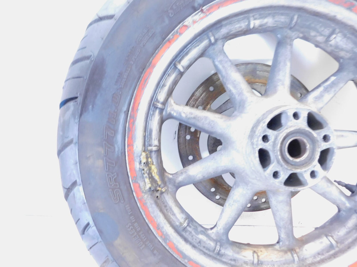 Harley Davidson Touring Road Street Electra Glide 9 Spoke Rear Wheel Rim & Tire - C3 Cycle