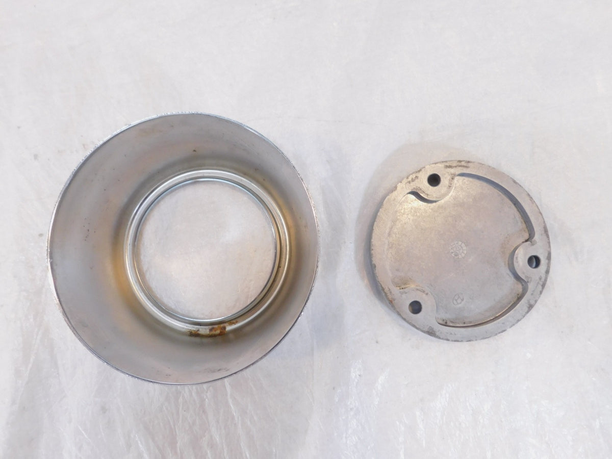 Indian Gilroy Chief Scout Spirit Right Engine Motor Timer Timing & Points Covers - C3 Cycle