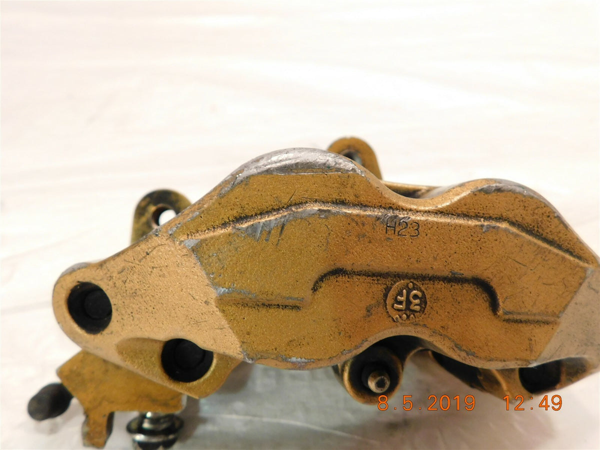 2003-2006 Kawasaki Z1000 ZR1000 Gold Left Front Wheel Disc Brake Caliper - C3 Cycle