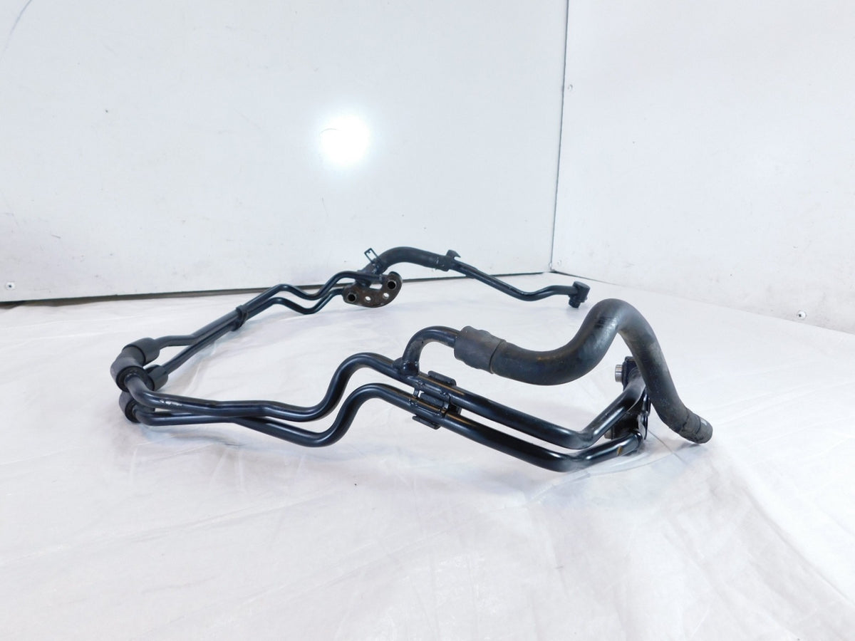 Harley Davidson Softail Fat Boy Milwaukee 8 Engine Motor Oil Cooler Line Pipes - C3 Cycle