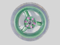 1999-2007 Suzuki GSX1300R Hayabusa Busa Green Rear Wheel Rim w/ Tire - C3 Cycle