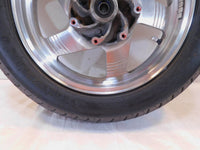 2001-03 Kawasaki Vulcan 1500 VN1500 Nomad FI Front Cast Wheel Rim & Tire 18"x3" - C3 Cycle