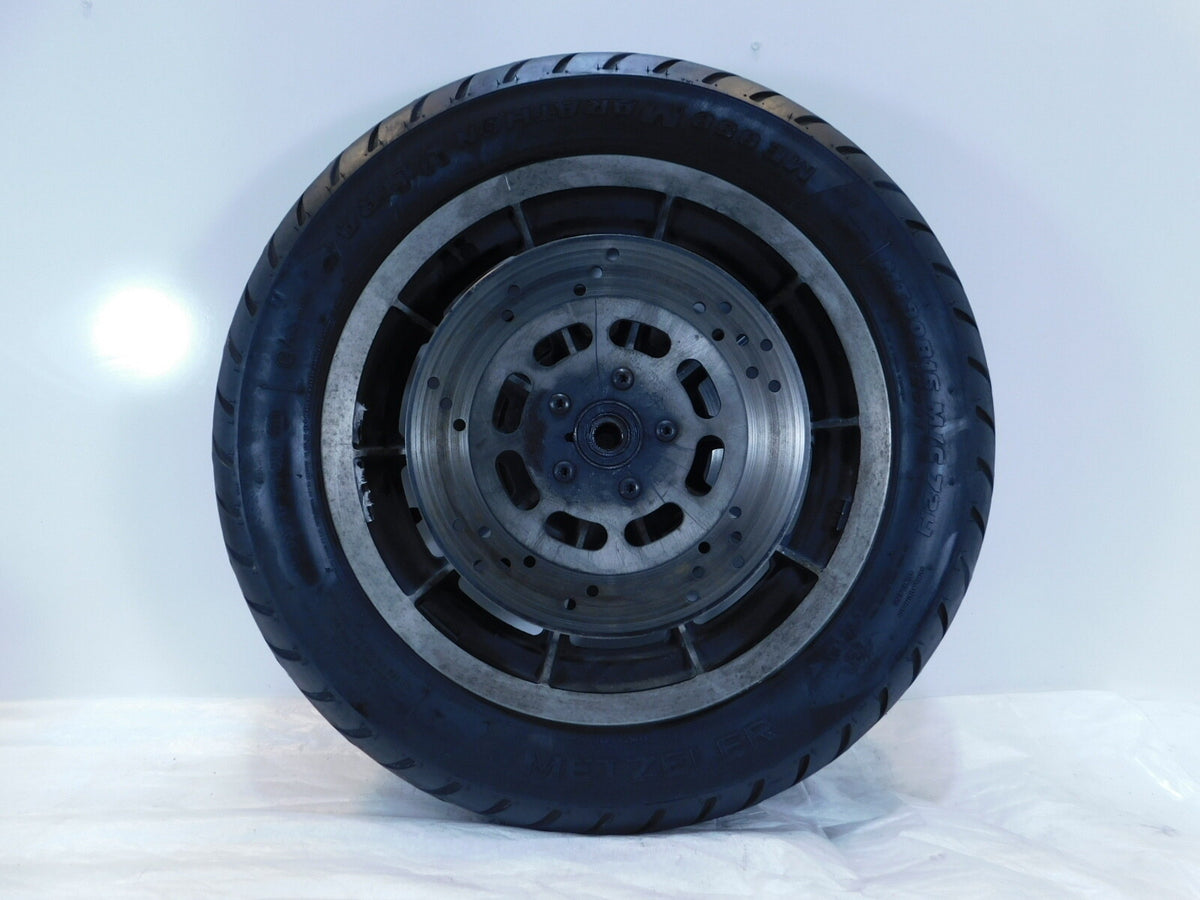 Harley Davidson EVO Touring Electra Glide Cast Front 10 Spoke Wheel Rim & Rotors - C3 Cycle