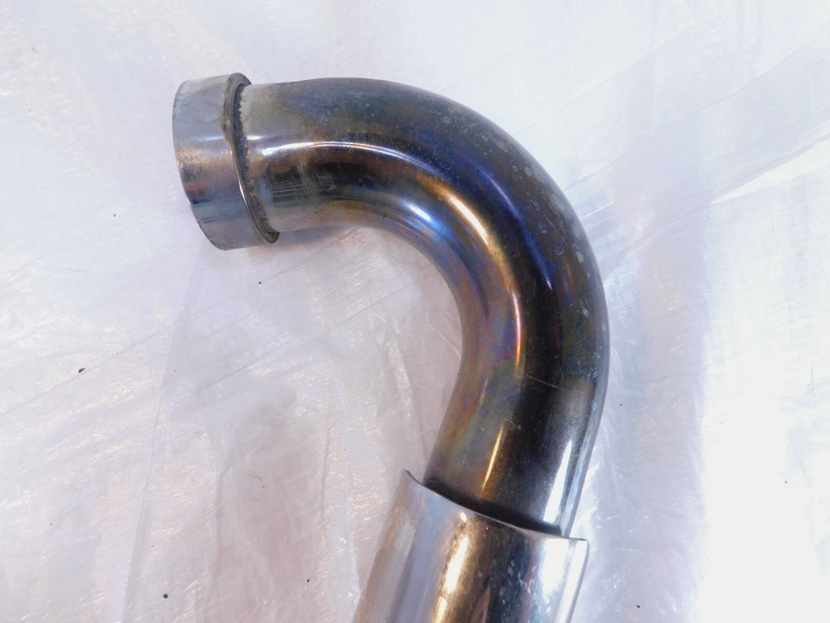 1999-2001 Victory Deluxe Standard V92 Cruiser Front Exhaust Header Pipe & Shield - C3 Cycle