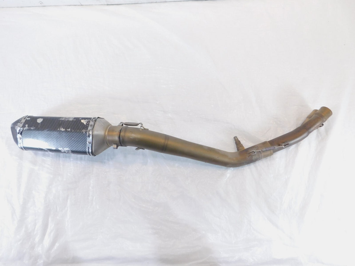 Yamaha YZFR3 YZF R3 MT03 MT-03 Slip On Exhaust Header Muffler Pipe Silencer Can - C3 Cycle